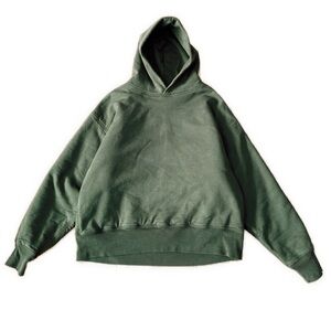 Yeezy Men's Olive Green Hoodie